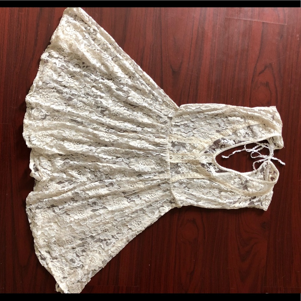 Kimchi blue white lace dress